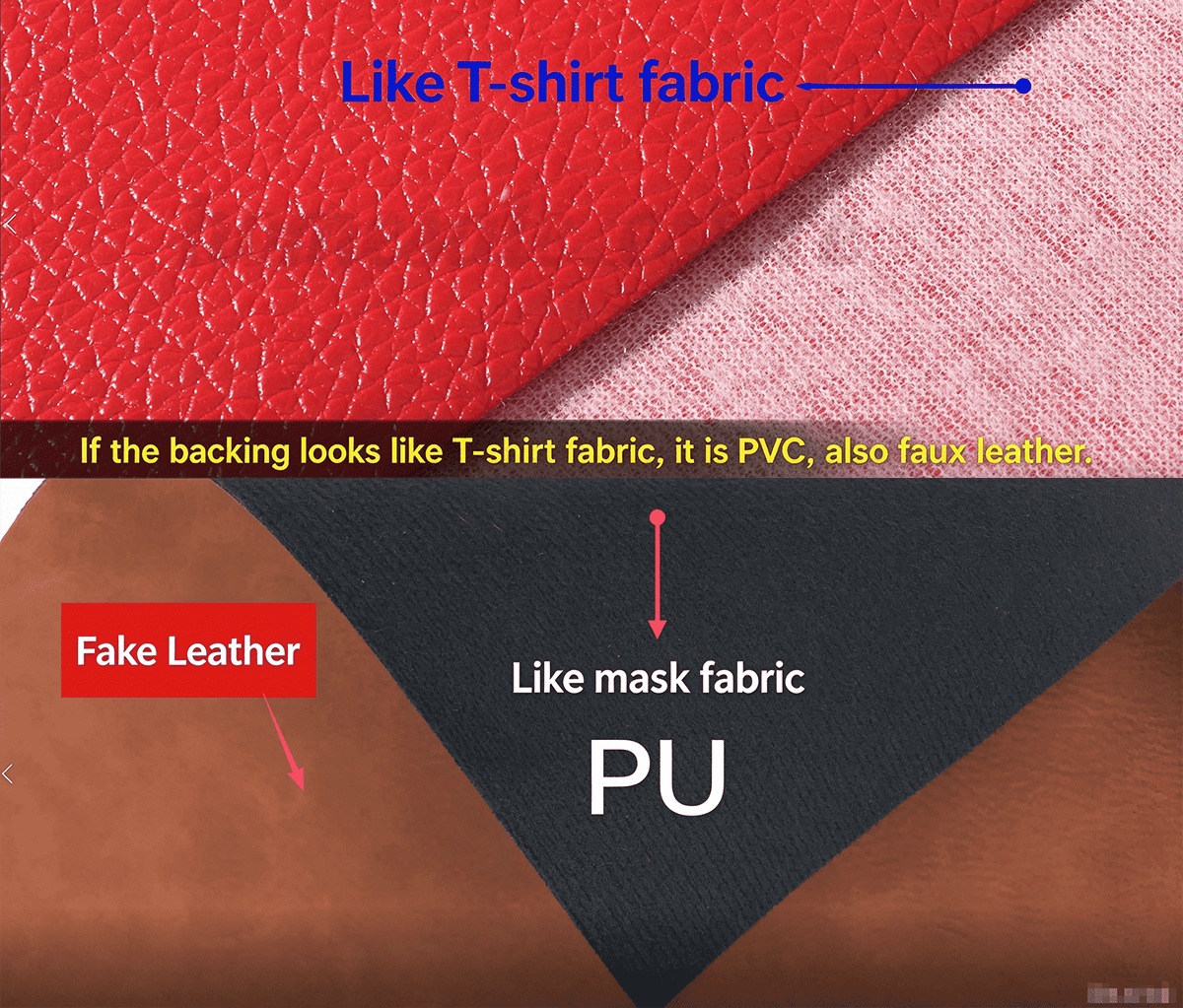 PU leather and PVC leather