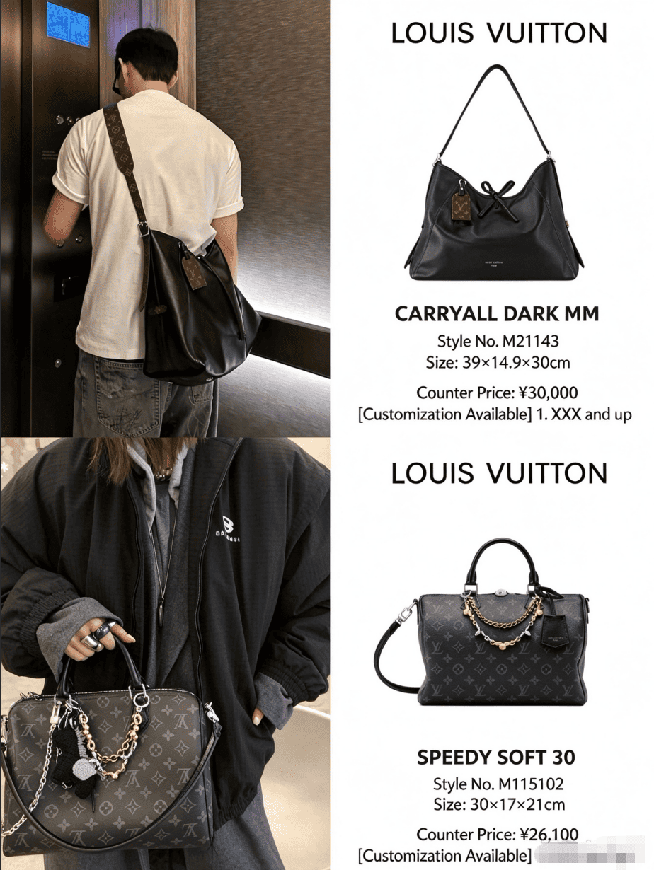 Carryall Dark MM & Speedy Soft 30