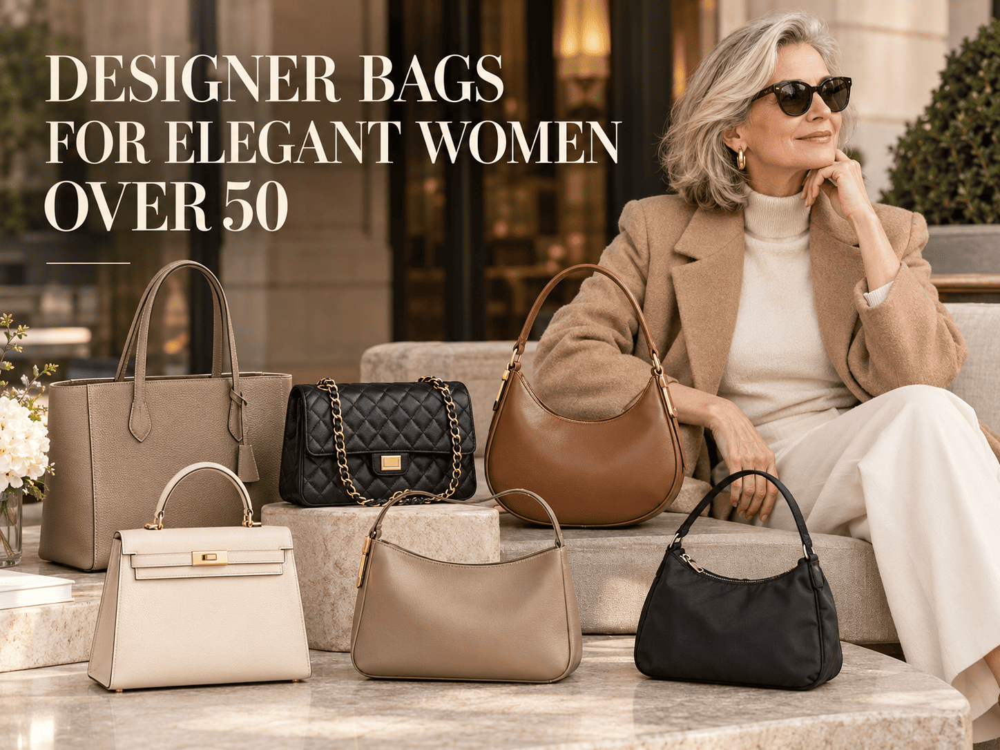 Luxury Handbags for Elegant Women Over 50