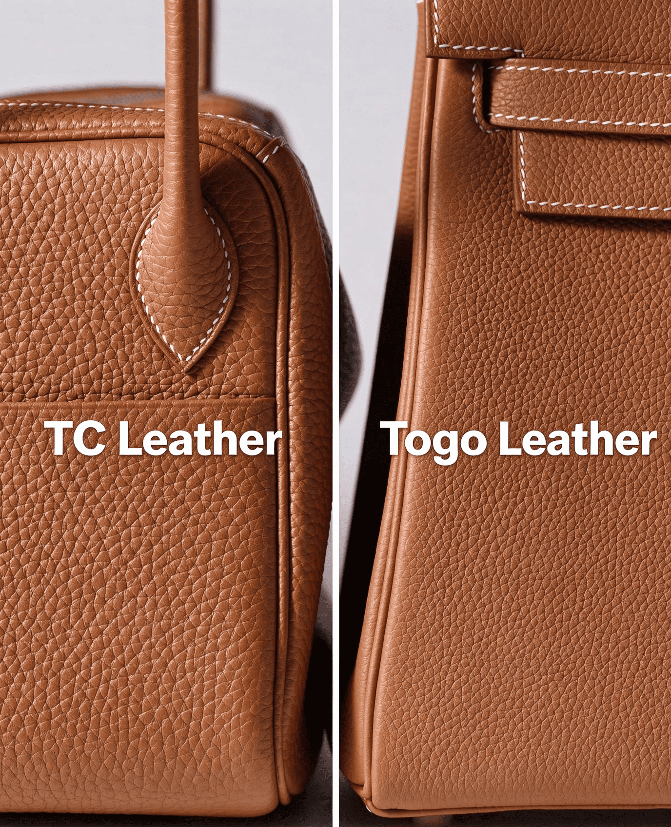 Togo Leather vs TC Leather