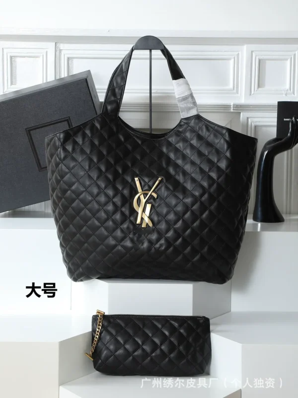 High Quality Y Style Sheepskin Large Tote Bag