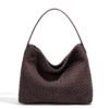 Wine Red Large Capacity Matte Tote Bag Wine Red Large Capacity Matte Tote Bag