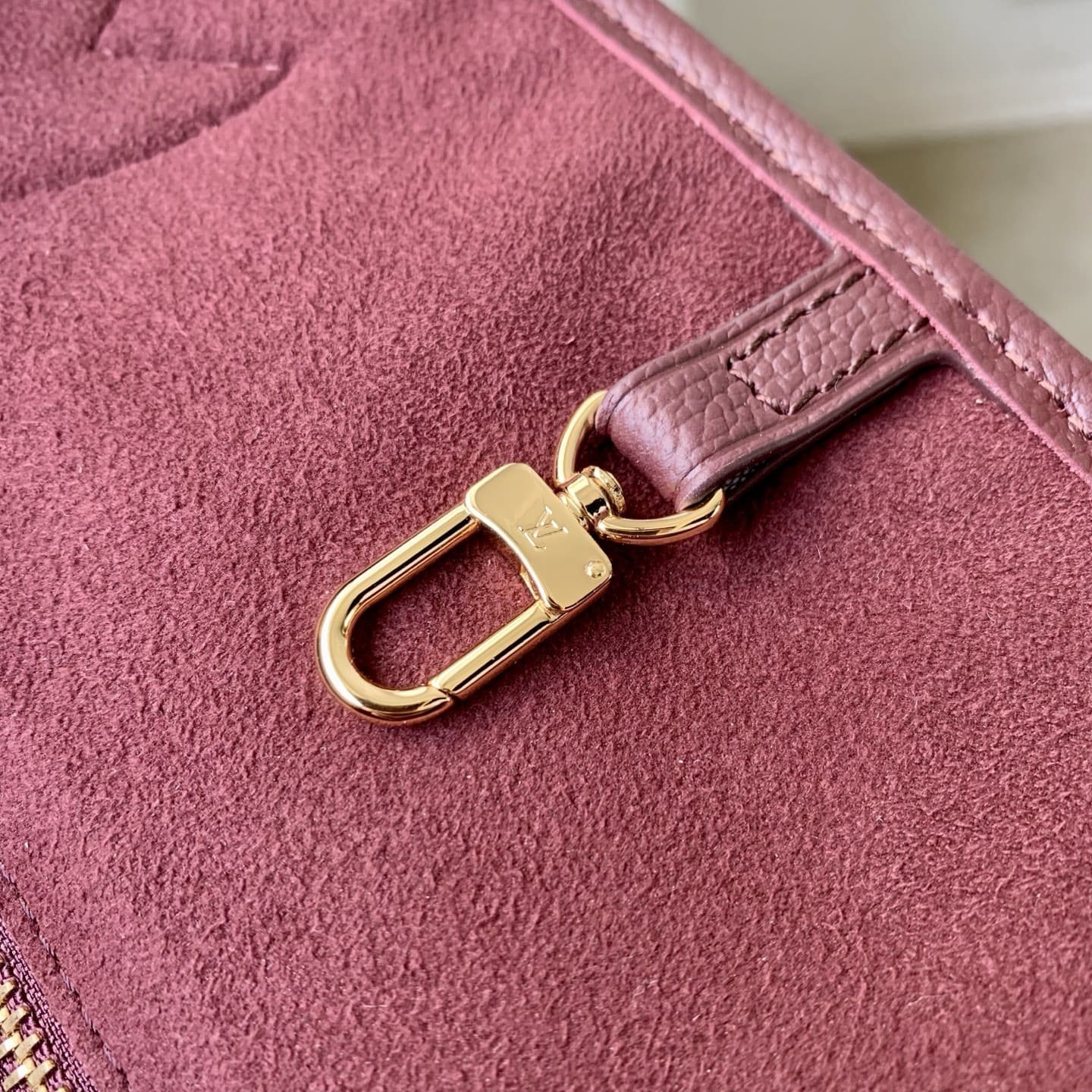 Gold swivel clasp hardware for LV Neverfull, replacement clasp for luxury handbag DIY and repair