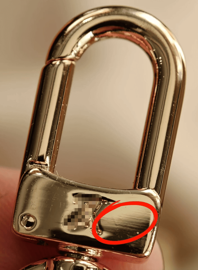 Poor hardware shows wavy ripples from substandard materials and flawed electroplating.